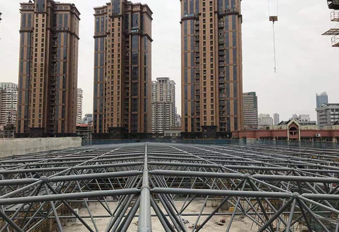 萧县螺栓球网架结构